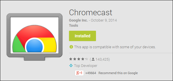 chromecast app for mac laptop